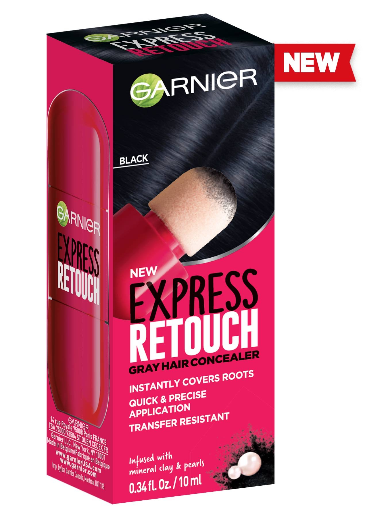 Front view of Express Retouch Black.